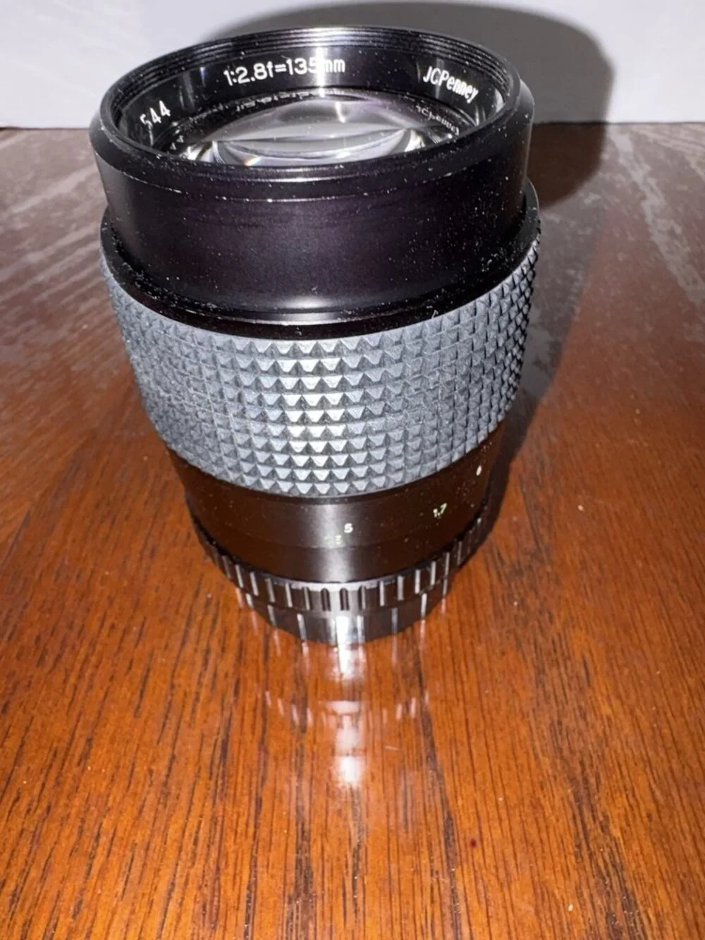 Vintage 1979 JCPenney Multi-Coated Optics 55mm No. 202544 1:2.8f=135mm Lens